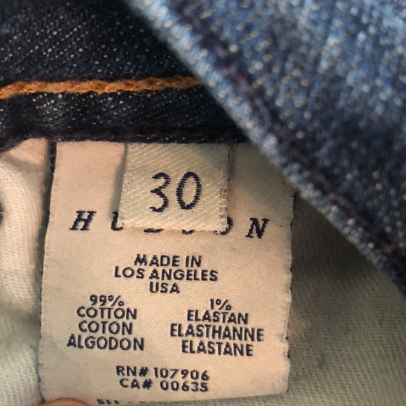 Vintage Hudson Jeans!! Bootcut, heavy weight - Picture 4 of 5